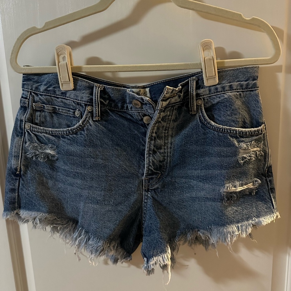 FREE PEOPLE | Jean Shorts| size 26 - Picture 5 of 5